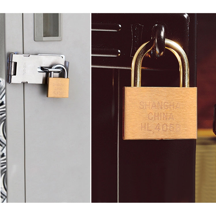Copper Padlock Small Lock, Style: Short Lock Beam, 60mm Open by bashfashion