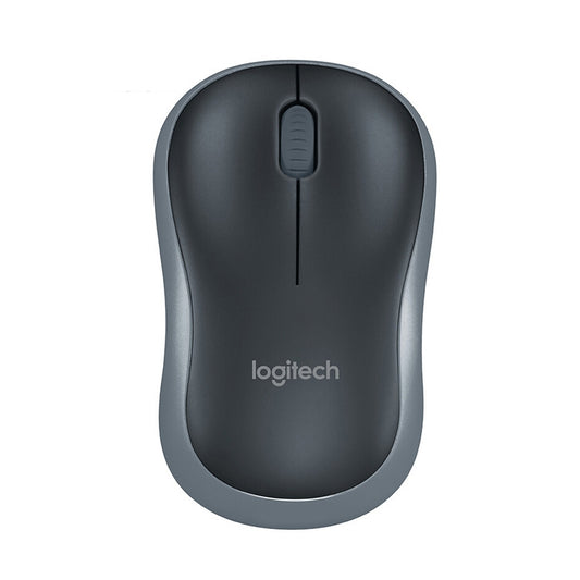 Logitech M186 Wireless Mouse Office Power Saving USB Laptop Desktop Computer Universal(Black Grey) by Logitech
