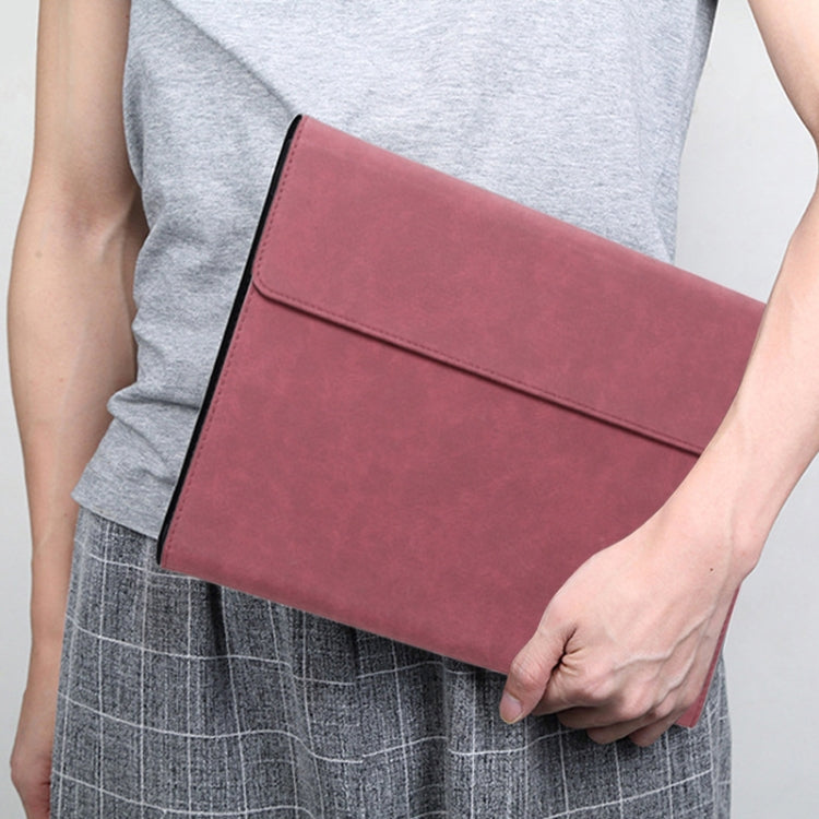 Laptop Bag Case Sleeve Notebook Briefcase Carry Bag for Microsoft Surface Pro 4 / 5 12.3 inch(Red) by bashfashion