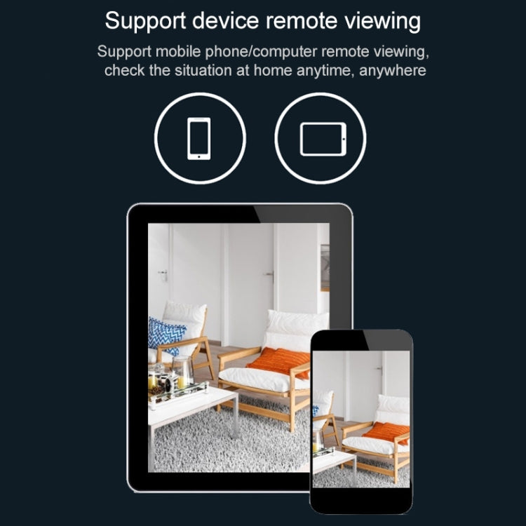 AL-63 2.0 Million Pixels 1080P HD WiFi IP Camera, Support Night Vision & Motion Detection & Two-way Intercom & TF Card, AU Plug by bashfashion
