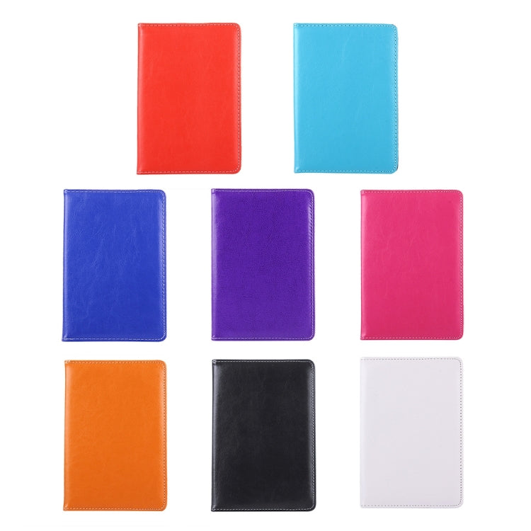 7 inch Tablets Leather Case Crazy Horse Texture 360 Degrees Rotation Protective Case Shell with Holder for Galaxy Tab A 7.0 (2016) / T280 & Tab 4 7.0 / T230 & Tab Q T2558, Colorfly G708, Asus ZenPad 7.0 Z370CG, Huawei MediaPad T1 7.0 / T1-701u(Black) by bashfashion