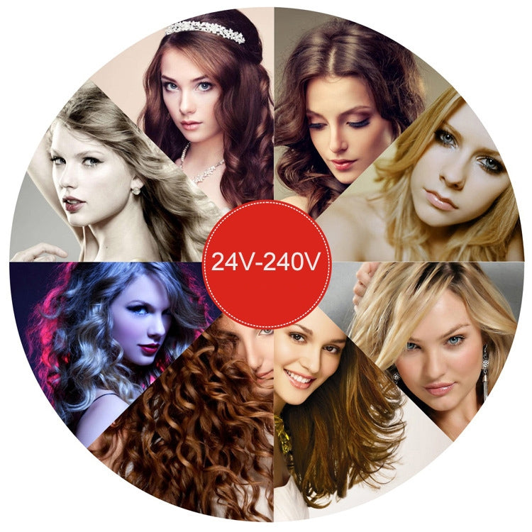 Digital Extension Heating Perm Hairdressing Tool Color Random Delivery(220V 15Bar) by bashfashion