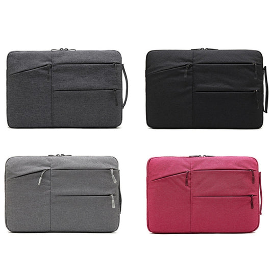 Zipper Type Polyester Business Laptop Liner Bag, Size: 11.6 Inch(Black) by bashfashion