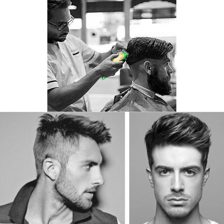 LCD Digital Display Rechargeable Transparent Electric Clipper(Black) by bashfashion