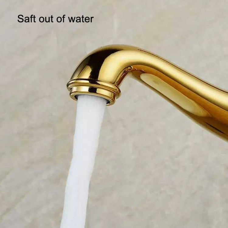 Hot And Cold Mixed Water Basin Imitation Water Faucet, Style: Short Model by bashfashion