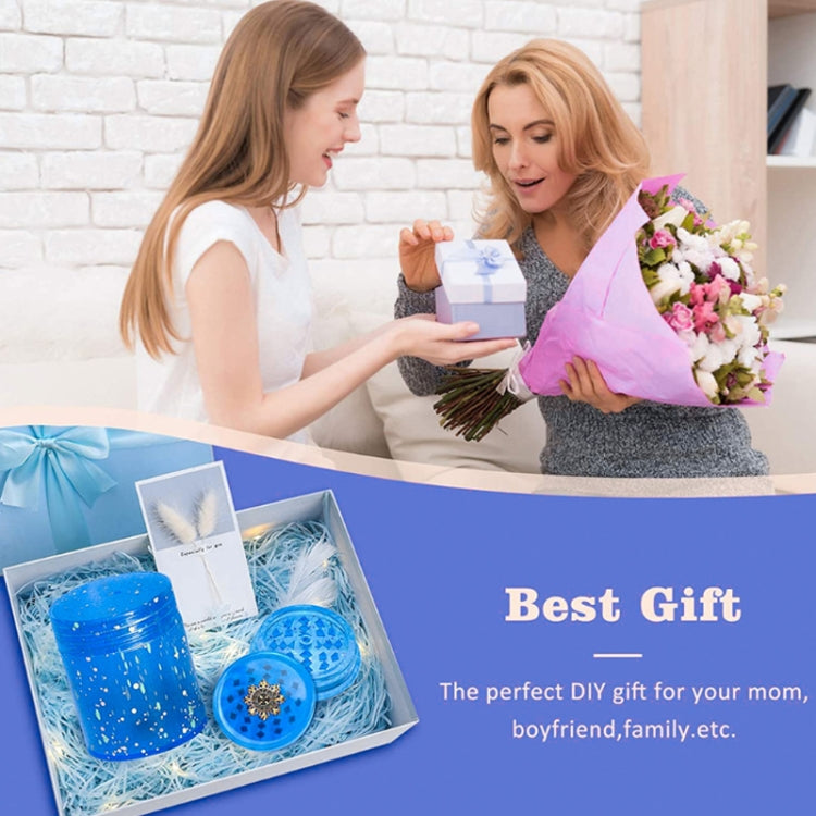 DIY Crystal Epoxy Silicone Mold Combination Set, Shape: Circular Bottle+Grinding Device by bashfashion