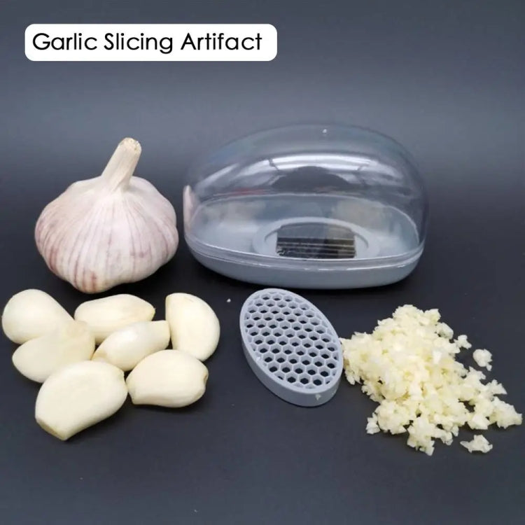 2-in-1 Manual Garlic Press Rocker Garlic Mincer Crusher by bashfashion