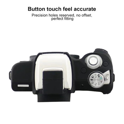 For Canon EOS M50 Mark II / M50 II Soft Silicone Protective Case(Black) by bashfashion