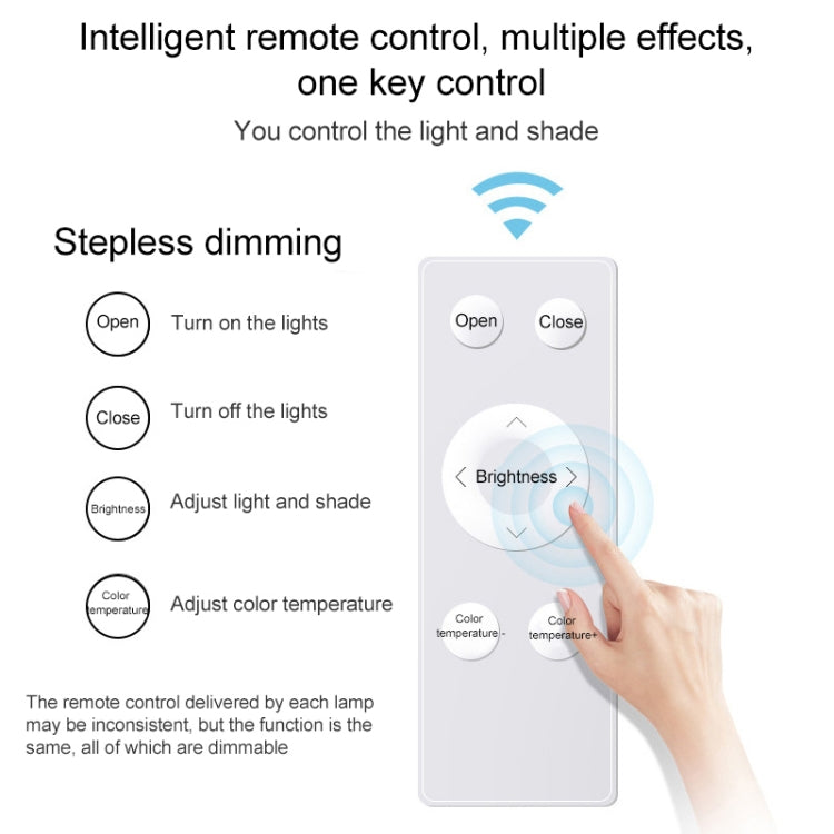 Macaron LED Round Ceiling Lamp, Stepless Dimming, Size:40cm(Pink) by bashfashion