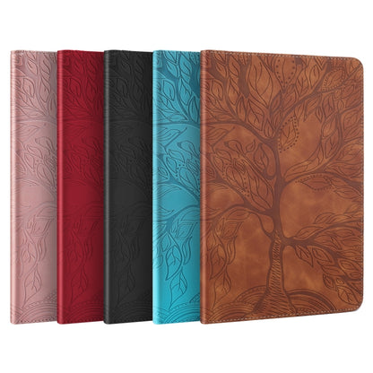 For Amazon Kindle 6 2022 Life Tree Series Horizontal Flip Leather Tablet Case(Brown) by bashfashion