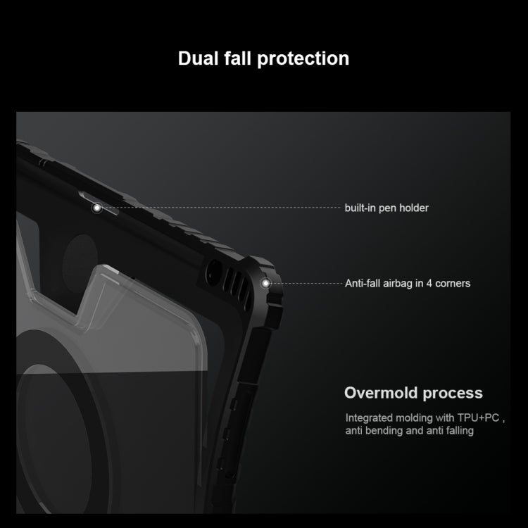 For iPad Air 2020/2022 / Pro 11 2022 Nillkin Backlit Version Bumper Link Keyboard Case by NILLKIN