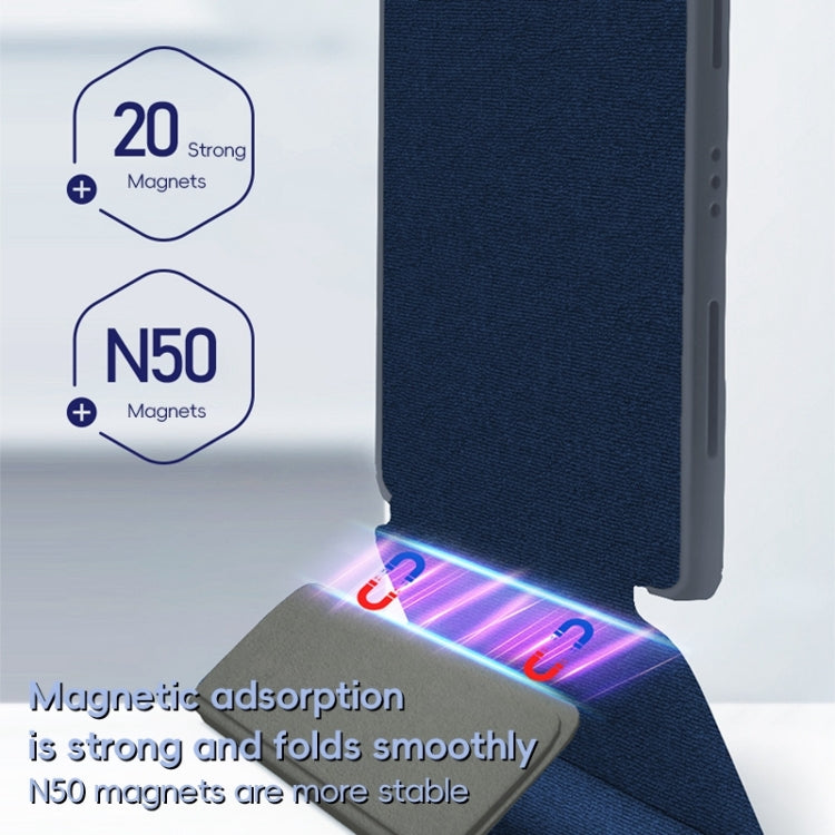 For iPad Pro 11 2022 / 2021 / 2020 ZGA Tri-Fold Voltage Smart Leather Tablet Case(Red) by ZGA