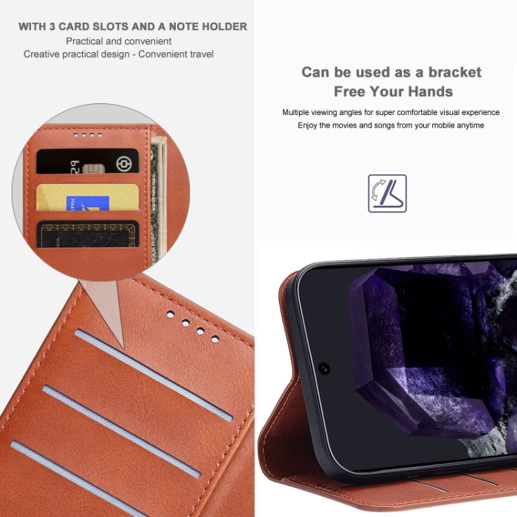 For iPhone 15 Pro Max IMAK Count Series Flip Leather Phone Case(Red) by imak