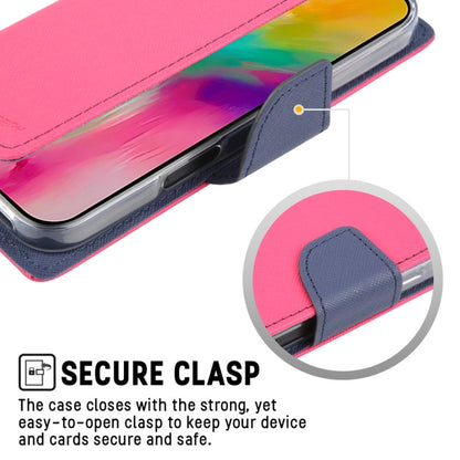 For iPhone 16 Plus GOOSPERY FANCY DIARY Cross Texture Leather Phone Case(Red) by GOOSPERY