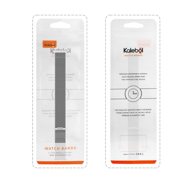 For Huawei Watch Fit3 Kalebol Hook and Loop Nylon Strap(Seashell) by Kalebol