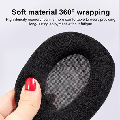 1 Pair Insert Replacement Earpads For Logitech G Pro X, Material:Cotton Fabric(Dark Grey) by bashfashion