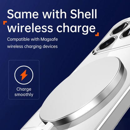 For iPhone 17 Pro Max SULADA Shine Through Series Plating TPU Transparent Phone Case(Space Black) by SULADA