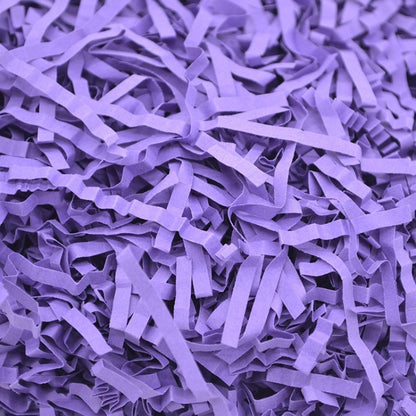 20g RF1101-20 Raffiti Filler Paper Grass Shredded Crumpled Wedding Decorations Party Gift Box Filling(Purple) by bashfashion