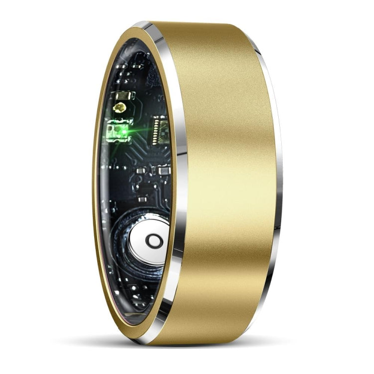 R5 SIZE 12 Smart Ring, Support Health Monitoring / Multiple Sports Modes(Gold) by bashfashion