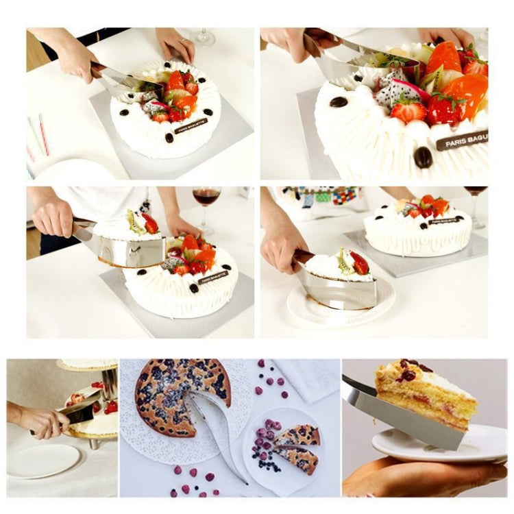 Stainless Steel Integrated Cake-cutting Leaf-shaped Cutter Equalizer by bashfashion