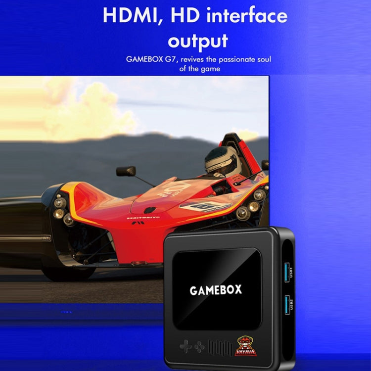 GD10 32G Built-In 10000+ Games Dual System Set-Top Box 3D Home 4K HD TV Game Console Box US Plug(Black) by ANBERNIC