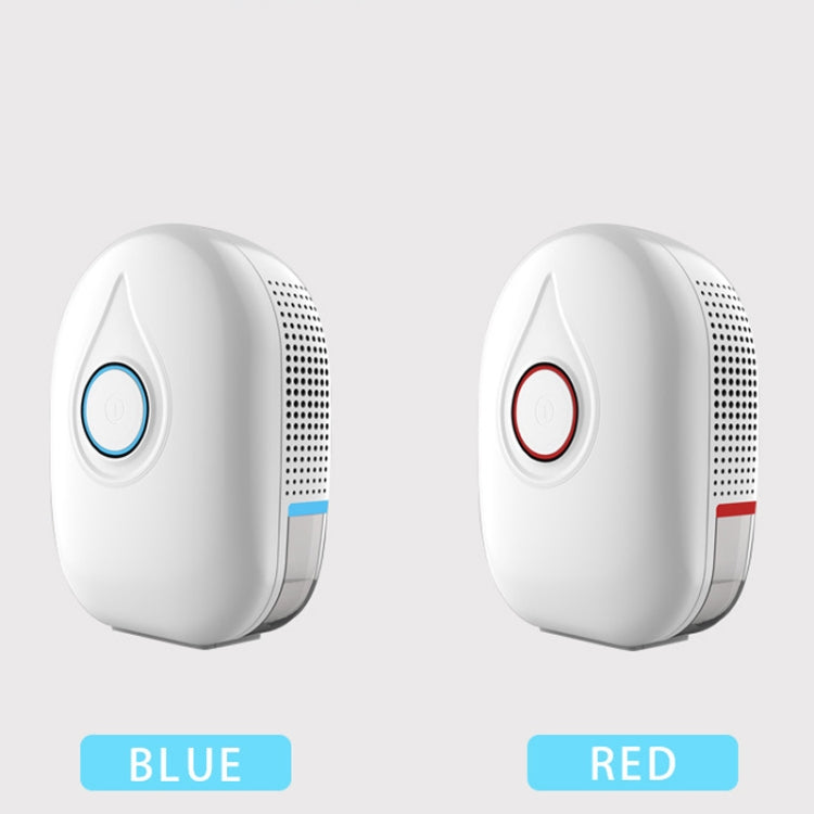 GZ-1901 Semiconductor Mini Dehumidifier Household Small Dehumidifier Bedroom Dehumidifier Moisture Absorber, Product specification: EU Plug(Charm Red) by bashfashion