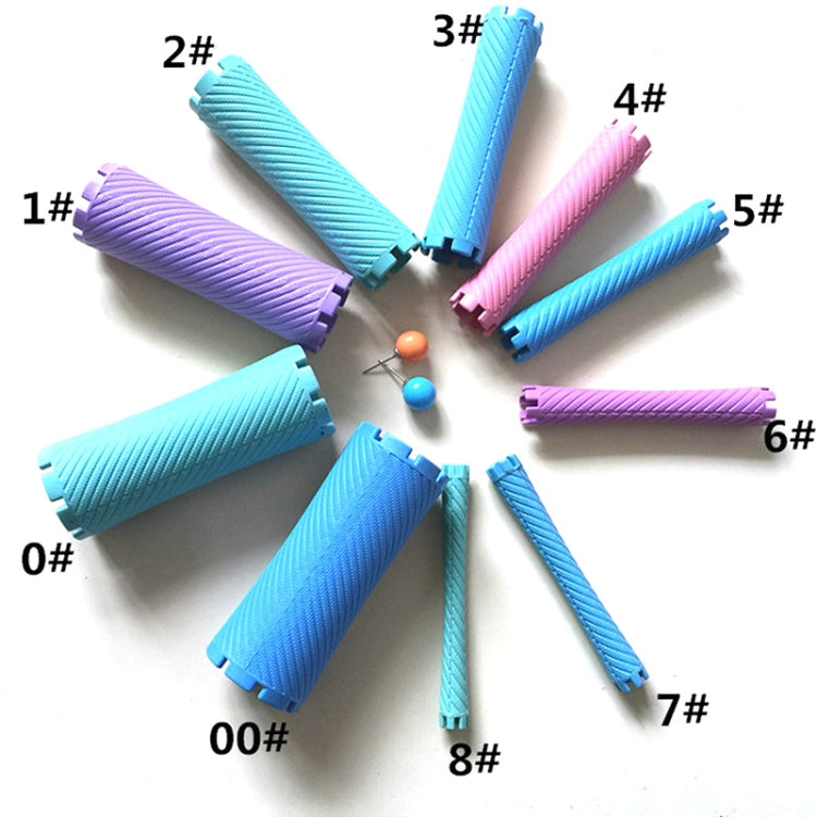 Hair Salon Large Perm Bar Pear Flower Curly Thickened Perm Bar Hairdressing Tools, Random Color Delivery(2 Bar) by bashfashion