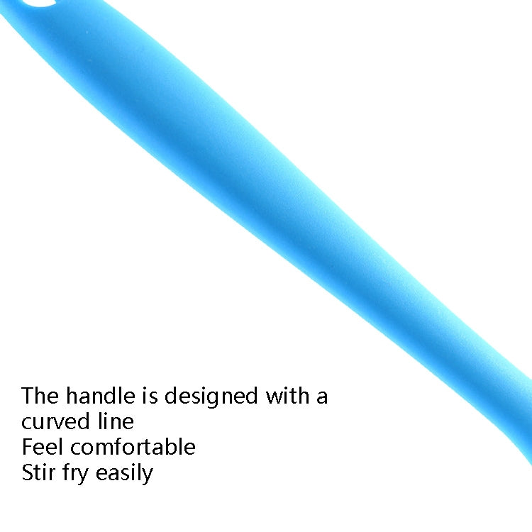 Long Silicone Spatula Butter Cake Cream Scraper Baking Tool(Blue) by bashfashion