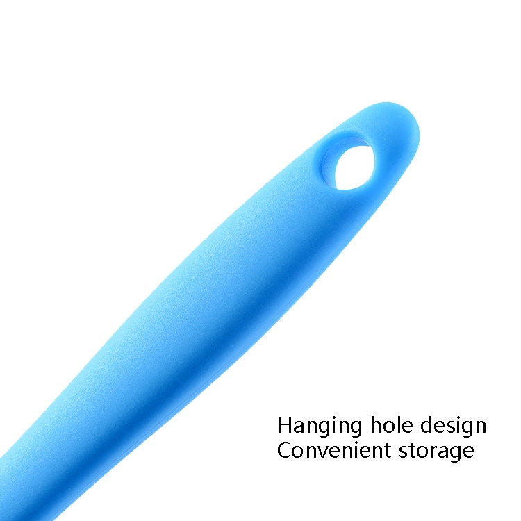 Long Silicone Spatula Butter Cake Cream Scraper Baking Tool(Blue) by bashfashion