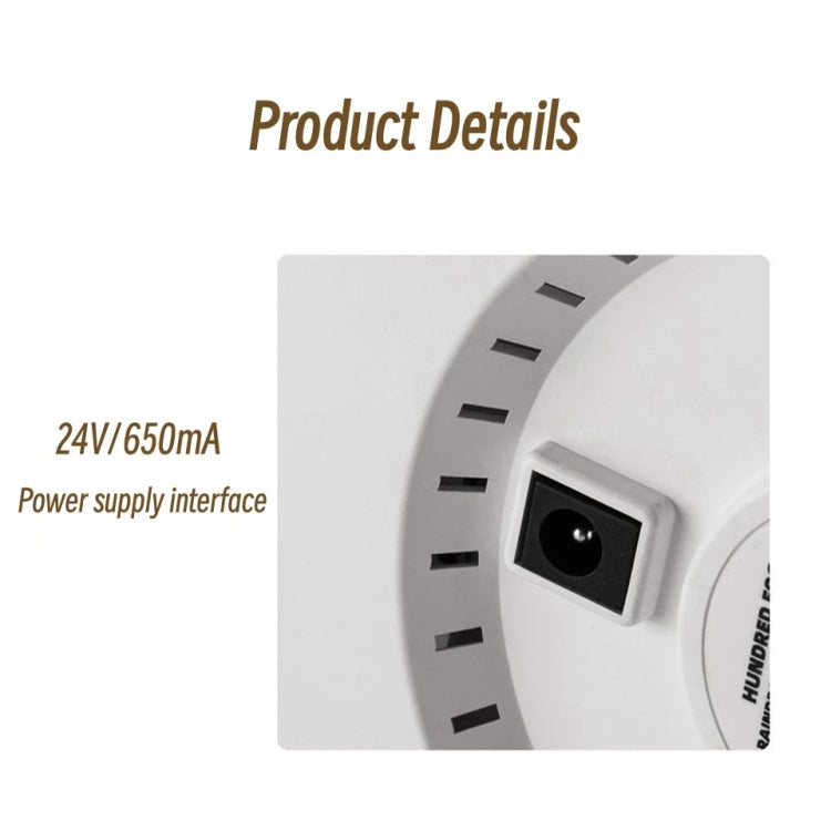 UFO Water Drop Aromatherapy Humidifier Desktop Remote Control Diffuser, Plug: UK Plug(White) by bashfashion