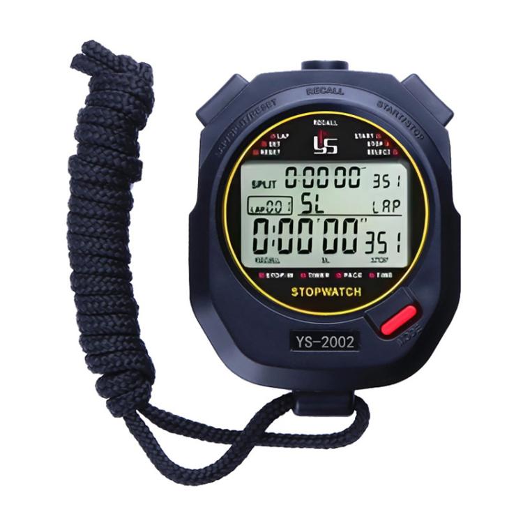 YS Millisecond Stopwatch Timer Running Training Referee Stopwatch, Style: YS2002 200 Memory by bashfashion