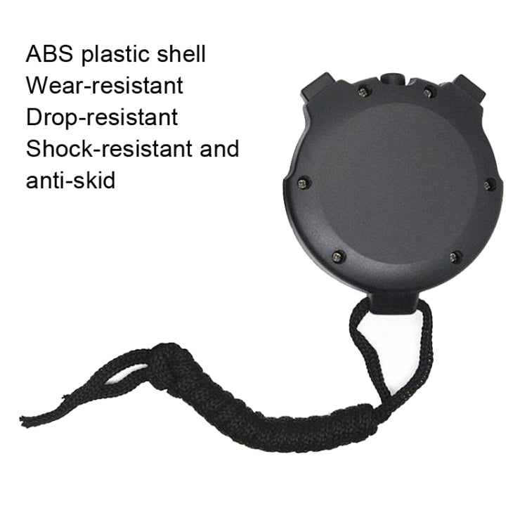 XINLOO XL-011 Display Single Memory Stopwatch Running Fitness Training Electronic Timer(Black) by null