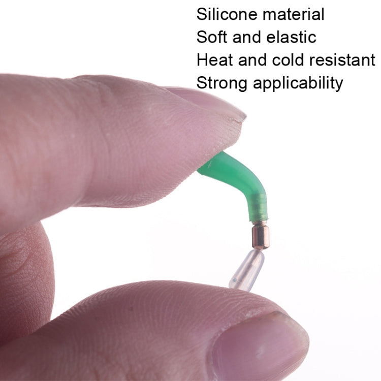 10 PCS Quick Change Floater Sliding Copper Head Rotating Floater, Specification: Large(Rubber) by bashfashion