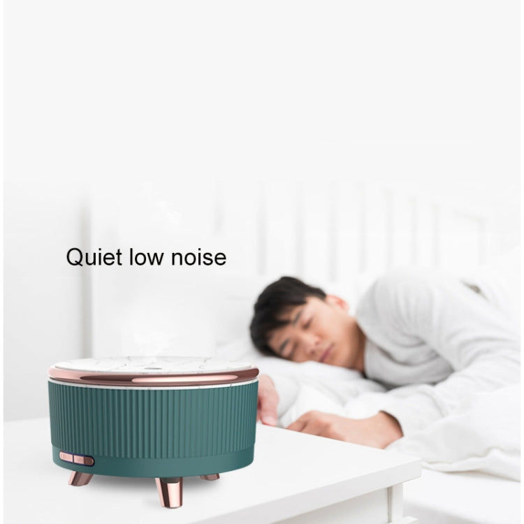 Ultrasonic Aromatherapy Diffuser Humidifier Essential Oil Diffuser UK Plug(Purple Flower Dot) by bashfashion