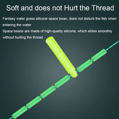 2pcs Outdoor Fishing Anti-tangle Spotted Invisible Line Set with Scale, Size: 4.5m(1.2) by bashfashion