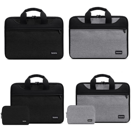 Baona BN-I003 Oxford Cloth Full Open Portable Waterproof Laptop Bag, Size: 13/13.3 inches(Black+Power Bag) by Baona