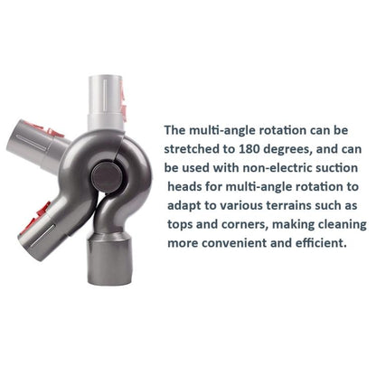 For Dyson V7 / V8 / V10 / V11 / V15 Steering Elbow Hose Up Top Adapter by bashfashion