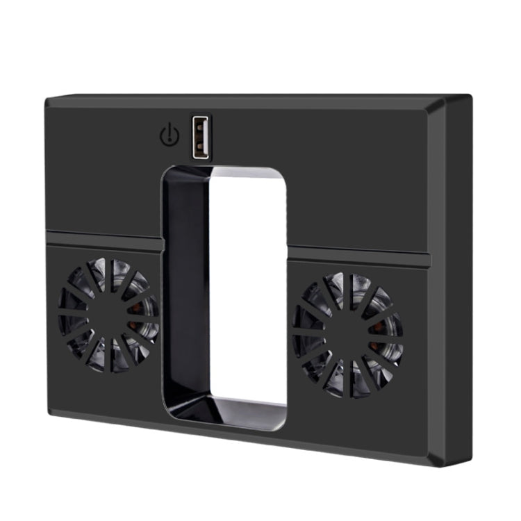 For Xbox Series X Console Cooling Fan With LED Lights Rear Fan Cooler(Black) by bashfashion