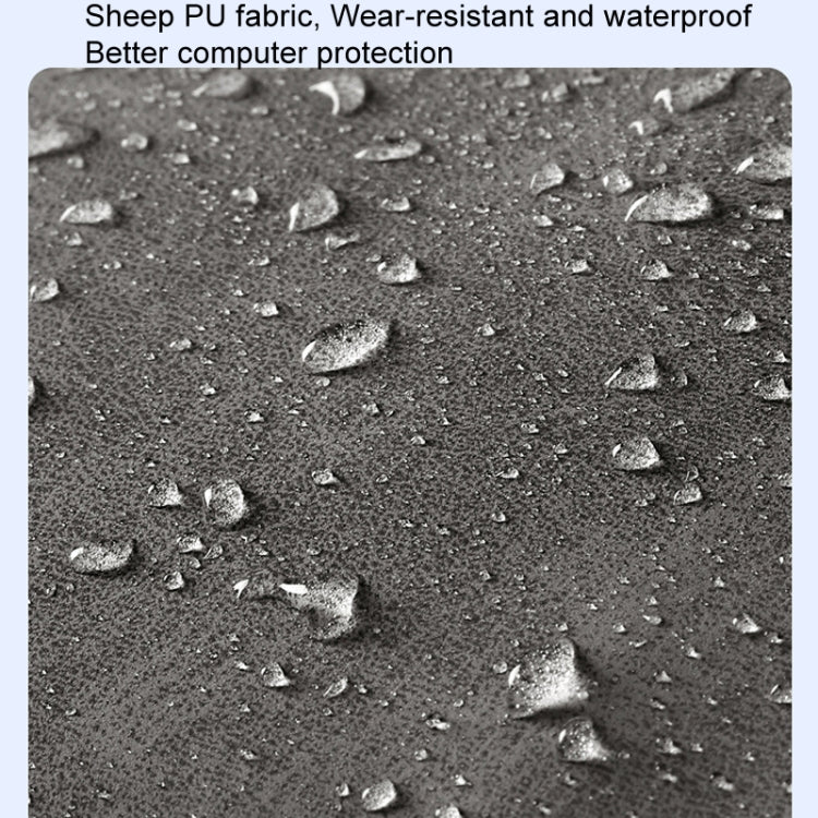 BUBM Portable Computer Bag Notebook Business Travel Bag, Size: 15 inch(Light Gray) by BUBM