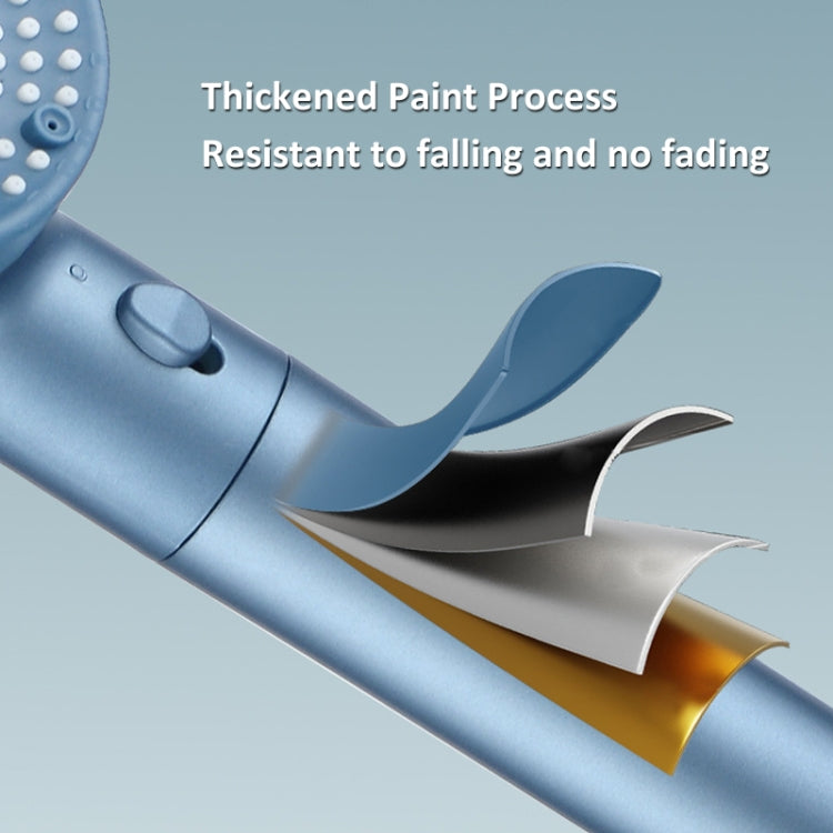 High-Pressure Handheld Shower Head With 5 Spray Modes Filtered Showerhead, Spec: Kit Gray by bashfashion