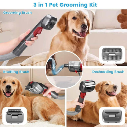 For Dyson V7 V8 V10 V11 V15 Pet 3 In 1 Grooming Suction Head Set Without Hose by bashfashion