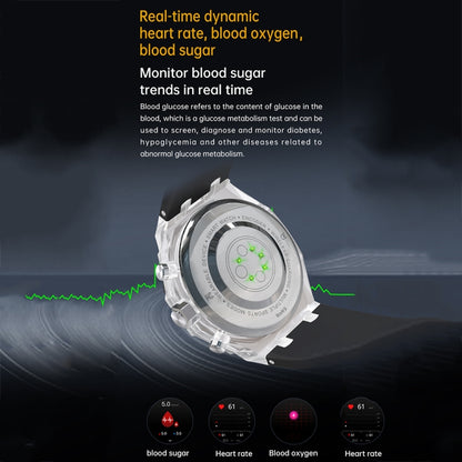 WS-37 1.43-Inch AMOLED IP67 Waterproof Health Monitoring Bluetooth Call Smart Watch(Blue) by bashfashion