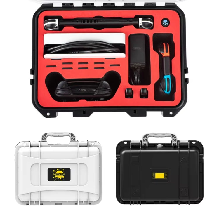 DEVASO For Switch / OLED IP67 Waterproof Storage Case Hardshell Bag, Color: Black+Shoulder Strap by DEVASO