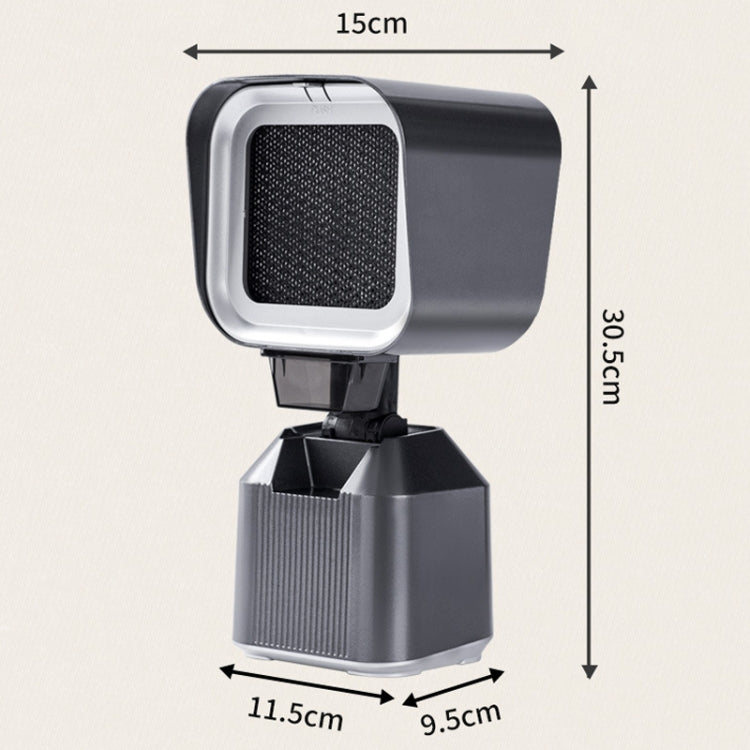 Desktop Range Hood Barbecue Small Movable Liftable Extractor Hood 2 Wind Speeds Adjust US Plug by bashfashion