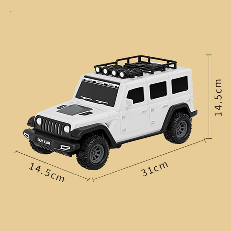 Folding Catapult Car Transformable Track Car Children Simulated Container Storage Car(White) by bashfashion