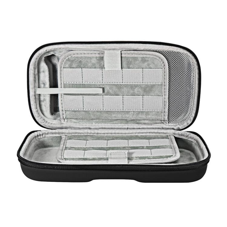 For Nintendo Switch / Switch OLED Storage Bag Portable Hard Shell Handbag EU Plug Version(Gray) by bashfashion