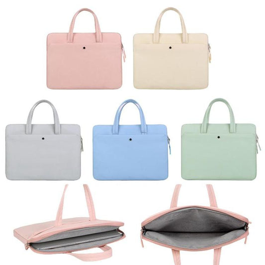 13-13.3inch Universal Laptop Bag Women Lightweight Gaming Computer Bag, Color: Green by bashfashion