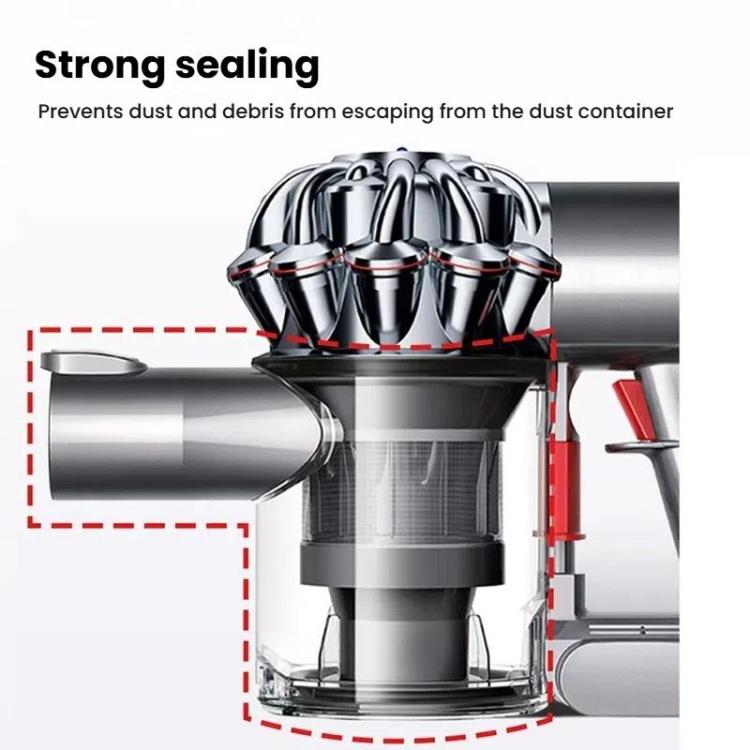 For Dyson V6/DC58/DC59 Vacuum Cleaner Dust Bin Replacement Parts, Spec: B Interface by bashfashion