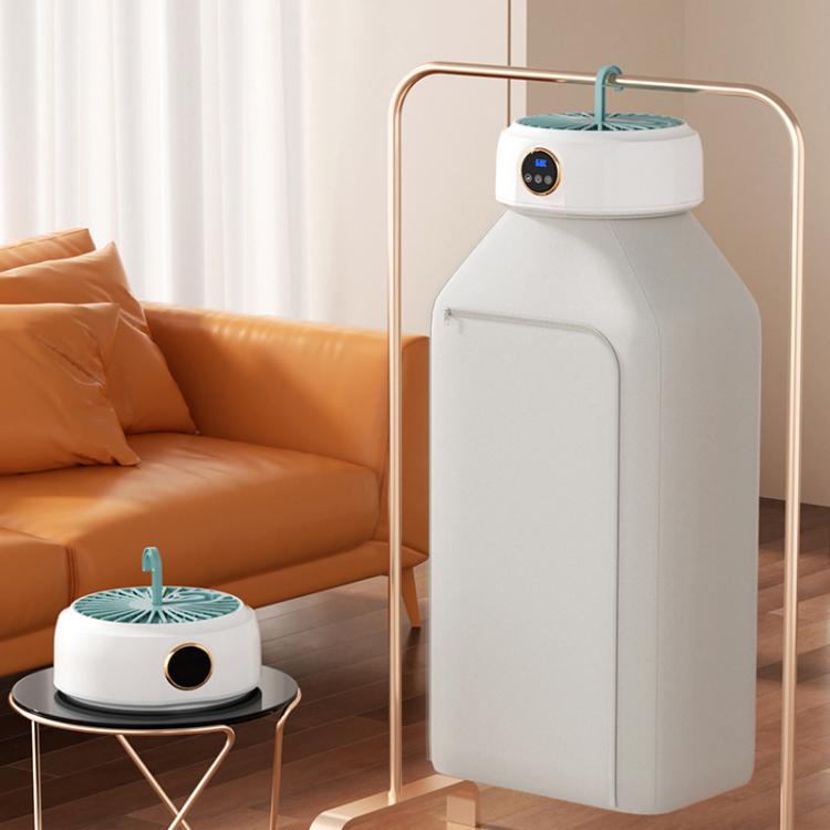 600W Smart Touch Control Foldable Clothes Dryer Portable Laundry Dry Machine with LED Display, Adjustable Temperature & Timer EU Plug by bashfashion